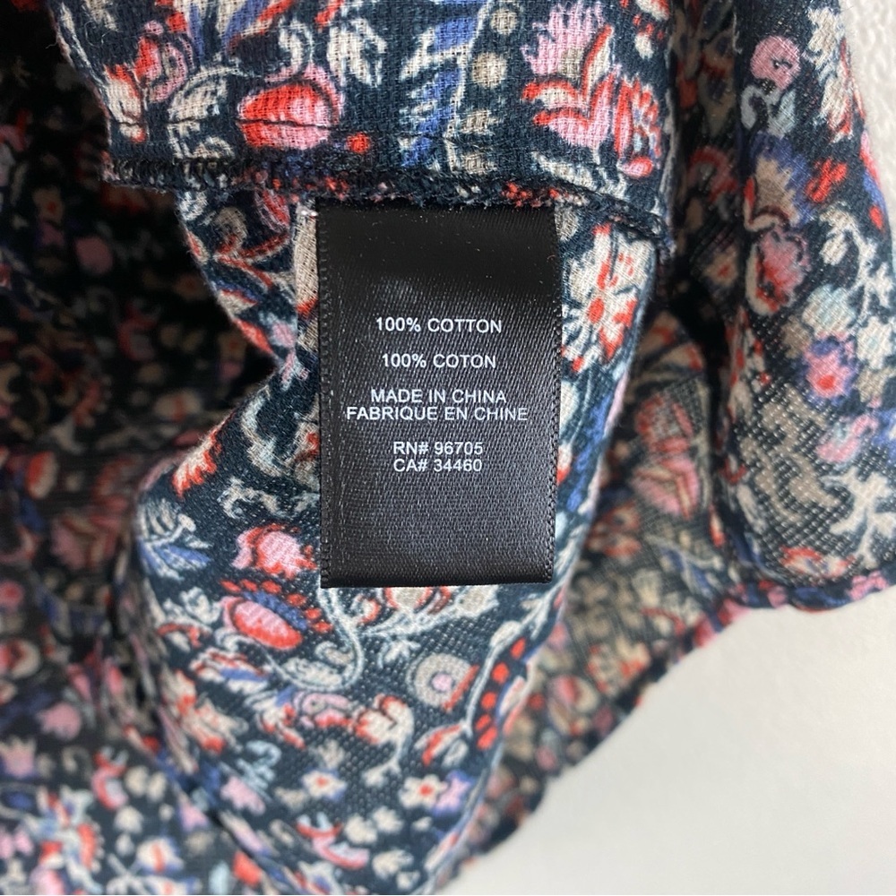 Floral Ruffle Sleeve Top - Picture 8 of 8
